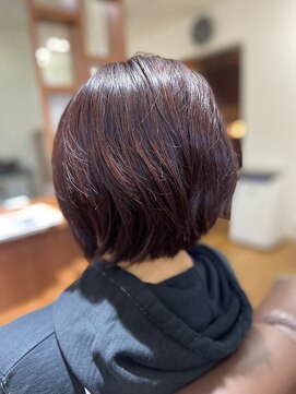 オリーブ(OLIVE) くせ毛ショートボブ