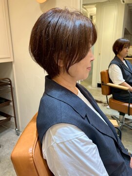 アンリー 四条烏丸店(Anree) 愛されナチュラルショートボブ☆20代/30代/40代/50代