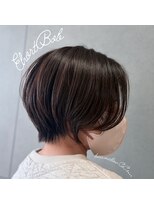 ヘアメロウ ココ(hair mellow CoCo...)&nbsp;ショートボブ×ピンクブラウン