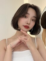 トイロ 渋谷(Toiro) 顔周りレイヤーボブワンホンボブ韓国ボブレイヤーボブ
