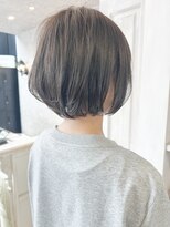キャアリー(Caary) 福山市美容室Caary夏ヘア丸みショートボブふんわりボブ