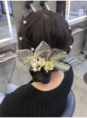 浴衣ヘアアレンジ/ヘアセット/天神大名