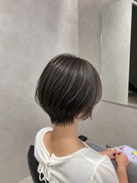 トキ(toki)&nbsp;20代30代40代ショート×暗髪カラー