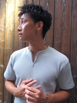 テラス バイ イオエ 京都烏丸御池店(Terrace. by ioe)&nbsp;メンズアクティブショート/ピンパーマ/スパイキーショート