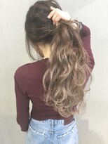 アライブ ハラジュク(ALIVE harajuku)&nbsp;【ALIVE原宿】ブリーチ×3★ミルクティーカラーでアップも可愛く