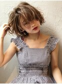 cie hair.オシャレ,波巻き,透明感,ラフ,カジュアル,スタイル