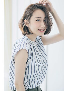 ベル 銀座5丁目店(Belle) 大人かわいい骨格補正のひし形小顔ボブ《Belle銀座5丁目》