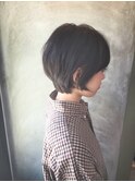 耳かけショートボブ☆