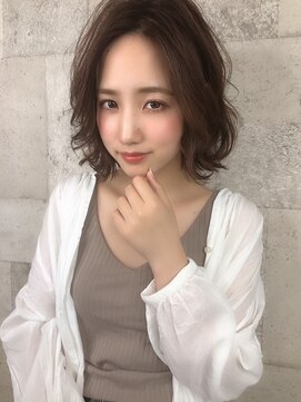 ルービック 難波(Rubik's) トレンド女子は絶対おすすめ！外ハネ柔らかエアリーボブ