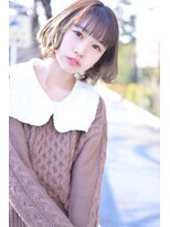 メイズ(MAZE) 【メイズ東中野・鍛原志行】透けぱっつんの外ハネカールボブ