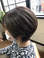 トハコ(&haco)&nbsp;グレンジカラーで脱！暗めの白髪染め☆