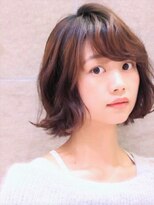 エムスラッシュ みなとみらい馬車道店(M SLASH)&nbsp;M.SLASH馬車道/外ハネ/ニュアンスカラー/フェミニンボブz