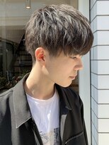 ネイビー(NAVY)&nbsp;カットのみ！ あふれる束感 フリスクマッシュ