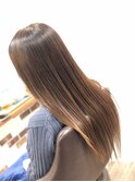 定期的なお髪のメンテナンスのおかげでツヤツヤヘアー♪
