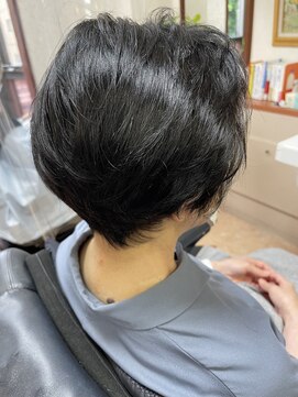 弱酸性 さとう美容室 ショートボブ