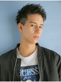 束感無造作×ツーブロック刈り上げ
