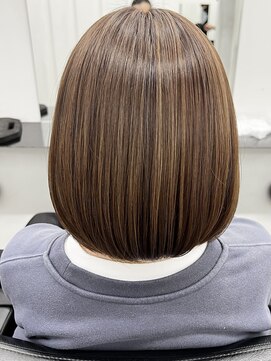 ココ 本八幡(KOKO) ★デザインカラー/レイヤーカット/ウェットヘアオリーブベージュ