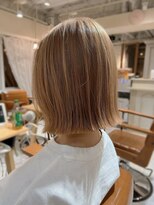 ラボヌール ヘアー エクラ(La Bonheur hair eclat) スタイリング簡単☆切りっぱなしボブ