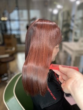 アルル 銀座(alulu) ベリーピンク酸熱トリートメント