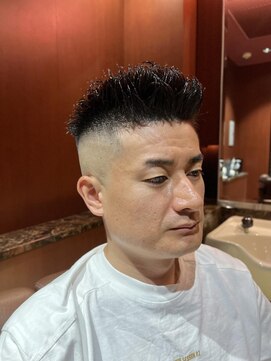 ヘアモード キクチ 銀座店 銀座　理容室　フェード