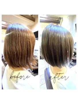 アックスピュア(axe pure) 人気のアデクシーカラー♪サファイア+シルバー