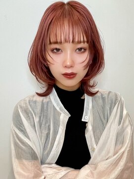 トルネード(TORNADO) フェイスレイヤー ウルフカット くびレイヤー エモージュ t822