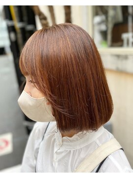 サーティーン(THIRTEEN) 似合う長さ、形に(^^)ボブスタイル　20代