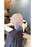 ホワイト×ブルー