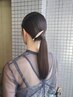 ここから下はヘアアレンジ・着付けmenu