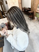 ルートヘアー(Root Hair) シルバーハイライト