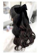 セットサロン ココ&nbsp;ヨシンモリハーフアップ