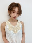 ショートカット×ひし形ショートボブ×前髪あり20代30代40代　a