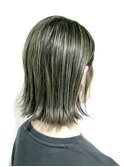 大人可愛い20代30代40代◎ハイライトイメチェン切りっぱなしボブ