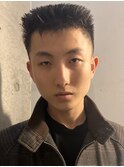 メンズカット角刈りベリショメンズショート熊本下通