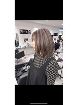 キング 枚方店(K!ng)&nbsp;縮毛矯正髪質改善ハイライトレイヤーカット枚方美容室エクステ