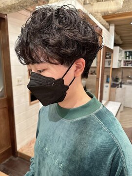 ラレイ(Lalei) 【白岩】マッシュショート/ショートパーマ/マッシュパーマ