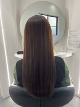 Brugge hairは髪と頭皮を傷ませない。傷む原因を無くせるからこそ、ずっと綺麗がキープできる。