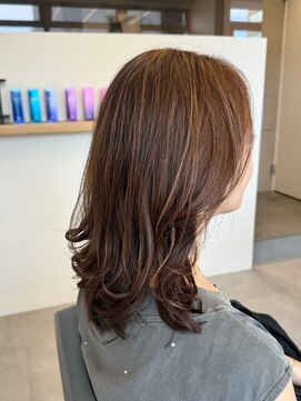 クラップス オル 金沢八景(CLAPS Ore) ミルクティーベージュダブルカラーケアブリーチハイライトカラー