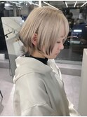ブルーカラー/ルーツカラー/ホワイトブロンド