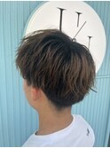 【メンズカット】ラウンドマッシュ