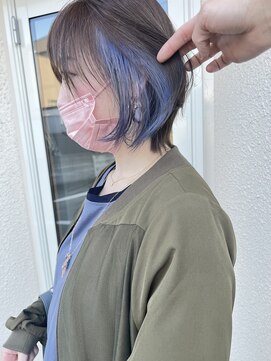 スイヘアデザイン 久留米(suii.. hair design) インナー/ブルージュ/NOBU