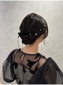 シニヨンアレンジ