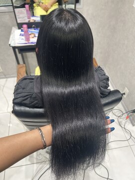 フォルテノエル 静岡鷹匠店(FORTE Noel) パープルグレージュ/透明感ブラック/髪質改善/艶カラー