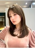 レイヤーカット/ハッシュカット/顔まわりカット/前髪カット