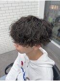 ケアクリーム×波巻きパーマ