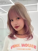 コア プラス 立川(COA PLUS)&nbsp;韓国風レイヤーカット髪質改善ダブルカラーハッシュカット