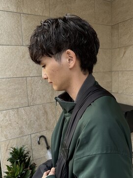髪屋 紬 メンズ/メンズパーマ/メンズカット/シャドウパーマ