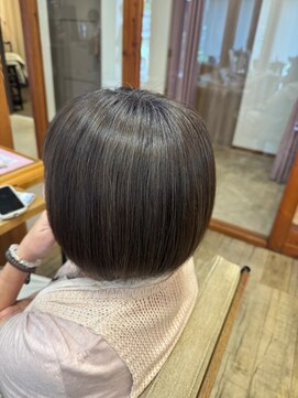 白髪ぼかしカラー