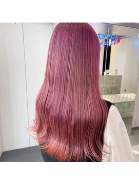 マジコ 天神(Magico) ダブルカラー/ケアブリーチ/ミルクティーベージュ/レイヤー/天神