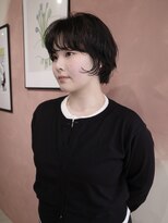 ピュー(Piu-)&nbsp;【ショートパーマ/渥美怜子】ショートボブ/ニュアンスパーマ